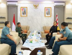 Danlantamal I Terima Kunjungan Dansat Brimob Polda Sumatera Utara
