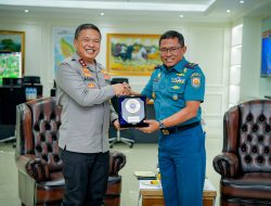 Danlantamal I Laksanakan Courtesy Call (CC) Ke Kapolda Sumut