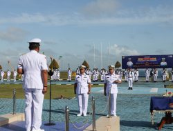 Serah Terima Jabatan Komandan Lanal Tarempa