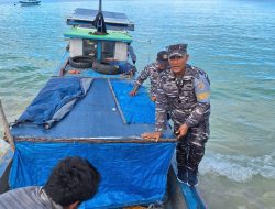 Posal Labuhan Bajau Laksanakan Patroli Penertiban Boat di Perairan Wilayah Kerja Lanal Simeulue