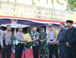 Bupati Gunungkidul dan Forkopimda Melakukan Pemantauan Malam Natal