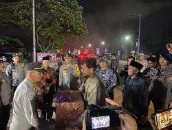Danlanal Bersama Forkopimda Tinjau Pengamanan Malam Natal Tahun 2023 di Kota Bengkulu