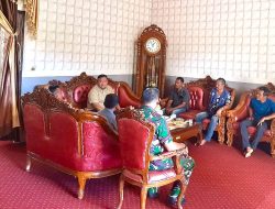 Danlanal Simeulue Tatap Muka Bersama Panglima Laot dan Masyarakat Nelayan Desa Gosong