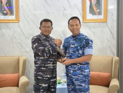 Danlantamal I Terima Kunjungan Dankosek I Medan