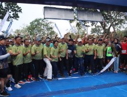 Lanal Dumai Ikut Serta Dalam Pertamina Synergy Run 2023