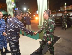 Danlantamal I Patroli Bersama Forkopimda Sumut dan Kota Medan Amankan Malam Tahun Baru 2024