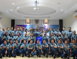 Entry Briefing Komandan Lanal Tarempa dan Ketua Cabang 3 Korcab IV DJA I