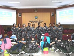 Donor Darah Menjelang Korps Wanita Angkatan Laut Ulang Tahun Ke-61
