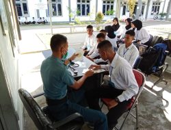 Lanal Simeulue Laksanakan Uji Pemeriksaan Kesehatan Calon Siswa Bintara dan Tamtama PK Gelombang I TA. 2024