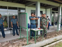 Danlantamal I Asah Kemampuan Menembak Pistol