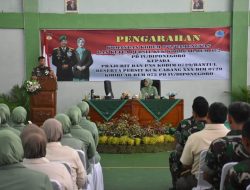 Danrem 072/Pamungkas Ingatkan Anggota Kodim 0729/Bantul Tentang Netralitas TNI