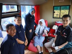 Sambut HUT Ke-77 Yayasan Hang Tuah, Ketua Korcab I DJA I Selaku Anggota Pengawas Yayasan Hang Tuah Cabang Belawan Hadiri Donor Darah dan Pengobatan Gratis