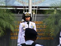 Pangkalan TNI Angkatan Laut Bandung Gelar Upacara Peringatan Hari Dharma Samudera Tahun 2024