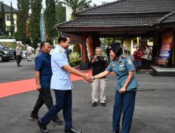 Komandan Lanal Bandung Dampingi Wakasal Hadiri Upacara Pembukaan Pendidikan Sespim Polri Tahun Pelajaran 2024