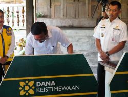 Sri Sultan Hamengku Buwono X Meresmikan Jalan dan Jembatan Tawang-Ngalang