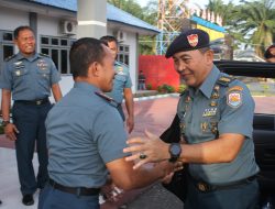 TNI AL Lanal Lhokseumawe Terima Tim Pengawas dan Pemerikasaan It Koarmada I