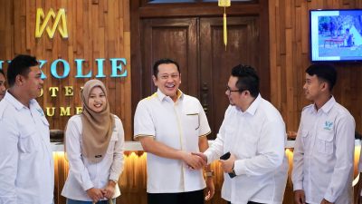Terima Pengurus HIPMI Kebumen, Ketua MPR RI Bamsoet Dukung Penguatan UMKM