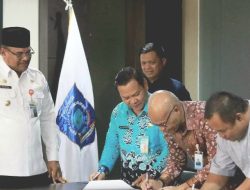 Pj Gubernur Safrizal ZA Apresiasi Perjanjian Kerjasama KUR Penggemukan Sapi Bakalan Idul Adha 2024