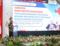 Buka Musrenbang Provinsi Papua Barat, Wamendagri Ingatkan Pentingnya Sukseskan Pilkada Serentak