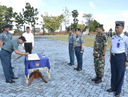 Danlantamal IV Pimpin Upacara Pakta Integritas Penerimaan Calon Taruna Akademi TNI Panda Tanjungpinang