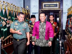 Bertemu KSAD, Ketua MPR RI Bamsoet Dorong Peningkatan Alutsista dan Kesejahteraan Prajurit